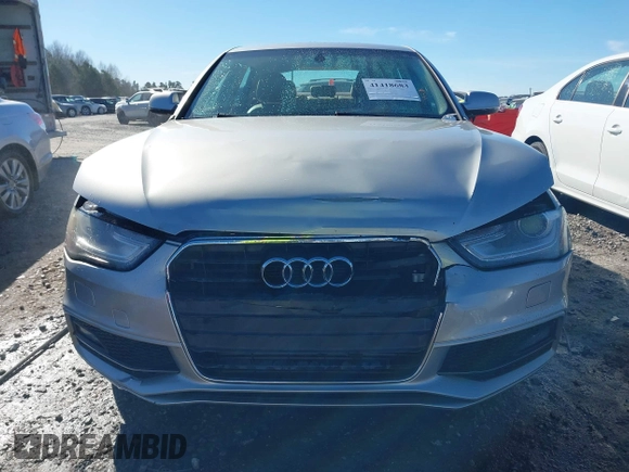 2014 Audi A4 Premium with VIN WAUAFAFL2EN001197, listed as a IAAI auction lot 41418683 with 111,691 mi miles. Bid and sale history available at carsss.com. Image 12.