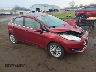 2017 Ford Fiesta Titanium with VIN 3FADP4FJ9HM102397, listed as a Copart auction lot 80921684 with 106,011 mi miles and Salvage Title. Bid and sale history available at DreamBid. Image 4.
