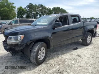 2019 Chevrolet Colorado 2WD Work Truck z VIN 1GCGSBEAXK1108984, wystawiony jako Copart lot #54883475 z przebiegiem 130 356 mil mil oraz Szkoda całkowita • Salvage title. Historia ofert i sprzedaży dostępna na DreamBid. Obrazek 1.