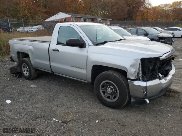 2018 Chevrolet Silverado 1500 Work Truck with VIN 1GCNCNEC9JZ293181, listed as a Copart auction lot 79254784 with 145,487 mi miles and Salvage Title. Bid and sale history available at carsss.com. Image 4.