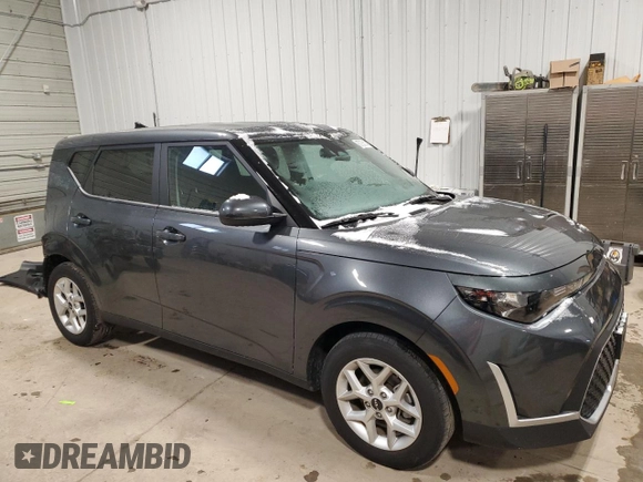 2023 Kia Soul S with VIN KNDJ23AU6P7878163, listed as a Copart auction lot 87233114 with 11,572 mi miles and Salvage Title. Bid and sale history available at carsss.com. Image 4.