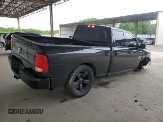 2018 Ram 1500 Tradesman with VIN 1C6RR6FT2JS143322, listed as a Copart auction lot 56588815 with 99,370 mi miles and Salvage title. Bid and sale history available at DreamBid. Image 3.