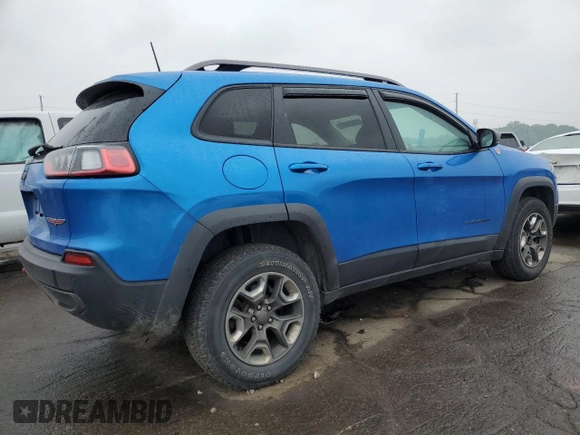 2019 Jeep Cherokee Trailhawk with VIN 1C4PJMBX7KD308842, listed as a Copart auction lot 59807225 with 65,908 mi miles and Clean title. Bid and sale history available at DreamBid. Image 3.