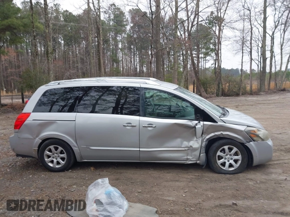2009 Nissan Quest SL with VIN 5N1BV28U59N105982, listed as a IAAI auction lot 41795063 with 127,008 mi miles. Bid and sale history available at carsss.com. Image 14.