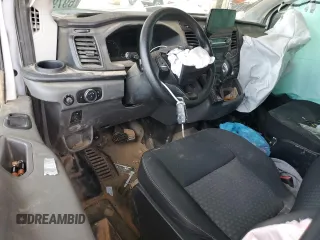2021 Ford Transit Cargo with VIN 1FTBR1C85MKA88804, listed as a Copart auction lot 69792534 with Not Provided miles and Salvage Title. Bid and sale history available at DreamBid. Image 8.