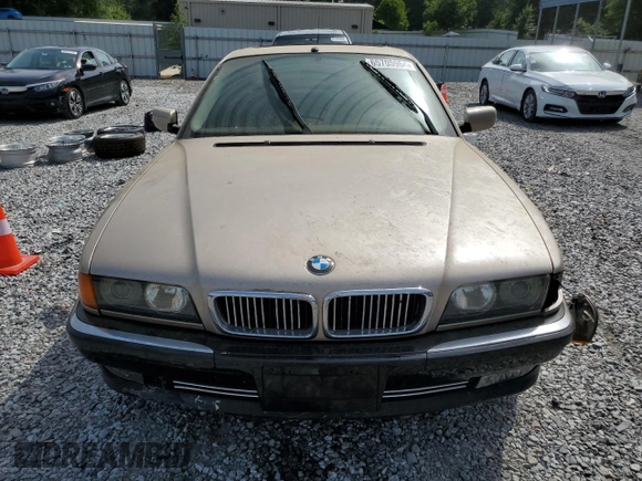 1998 BMW 7 Series 740il with VIN WBAGJ8323WDM24309, listed as a Copart auction lot 65705964 with 206,422 mi miles and Clean Title. Bid and sale history available at carsss.com. Image 5.