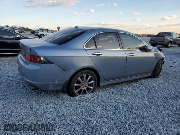 2007 Acura TSX with VIN JH4CL96877C017892, listed as a Copart auction lot 42553295 with 0 mi miles and Salvage Title. Bid and sale history available at carsss.com. Image 3.