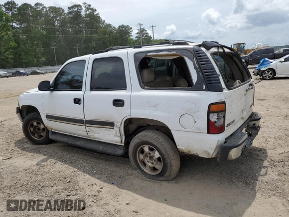 2004 Chevrolet Tahoe LT with VIN 1GNEC13Z64R252373, listed as a Copart auction lot 57138155 with 333,589 mi miles and Salvage title. Bid and sale history available at DreamBid. Image 2.