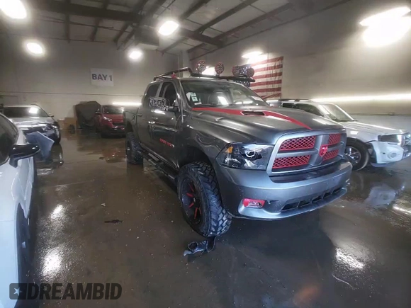 2012 Ram 1500 Sport with VIN 1C6RD7MT3CS264239, listed as a Copart auction lot 79229564 with 114,802 mi miles and Salvage Title. Bid and sale history available at carsss.com. Image 13.