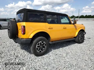 2021 Ford Bronco with VIN 1FMEE5BP5MLA90132, listed as a Copart auction lot 51509545 with 22,742 mi miles and Salvage Title. Bid and sale history available at carsss.com. Image 3.
