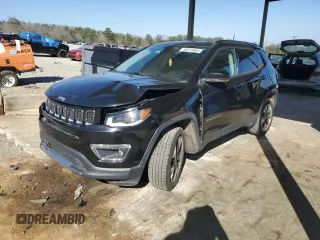 2018 Jeep Compass Limited with VIN 3C4NJDCB6JT341186, listed as a Copart auction lot 48314865 with 123,226 mi miles and Clean Title. Bid and sale history available at carsss.com. Image 1.