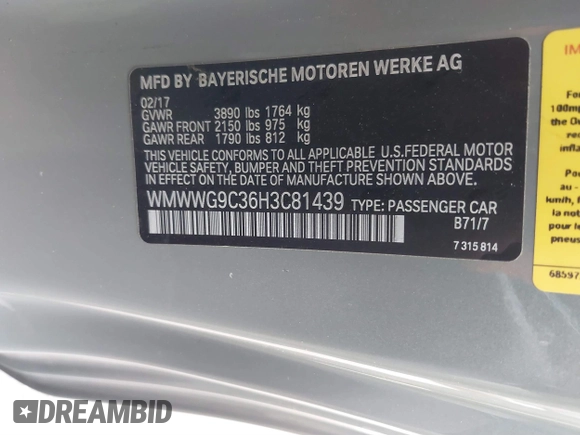 2017 MINI Convertible Cooper S z VIN WMWWG9C36H3C81439, wystawiony jako IAAI lot #41480915 z przebiegiem 64 104 mil mil oraz . Historia ofert i sprzedaży dostępna na DreamBid. Obrazek 9.