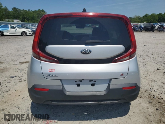 2020 Kia Soul S with VIN KNDJ23AU8L7728596, listed as a Copart auction lot 53716525 with 46,069 mi miles and Salvage Title. Bid and sale history available at DreamBid. Image 6.
