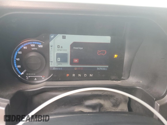 2023 Ford Bronco z VIN 1FMEE5DP3PLB59482, wystawiony jako Copart lot #59725815 z przebiegiem 54 741 mil mil oraz Szkoda całkowita • Salvage title. Historia ofert i sprzedaży dostępna na DreamBid. Obrazek 9.