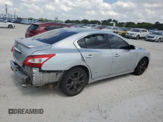 2012 Nissan Maxima S with VIN 1N4AA5AP6CC846071, listed as a Copart auction lot 57105805 with 130,819 mi miles and Clean title. Bid and sale history available at DreamBid. Image 3.