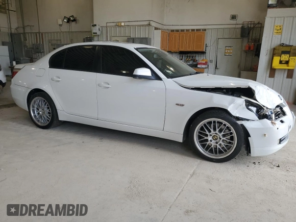 2010 BMW 5 Series 535i xDrive with VIN WBANV9C54AC139578, listed as a Copart auction lot 51859545 with Not Provided miles and Salvage Title. Bid and sale history available at carsss.com. Image 4.