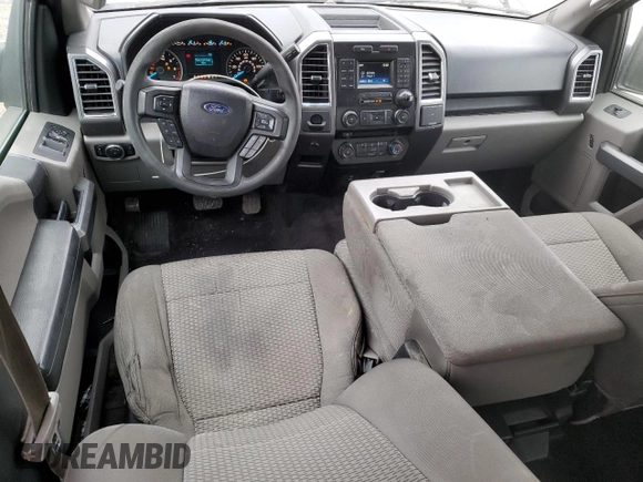 2016 Ford F-150 XL with VIN 1FTEW1CG9GFA15686, listed as a Copart auction lot 45207565 with 154,584 mi miles and Salvage Title. Bid and sale history available at carsss.com. Image 8.