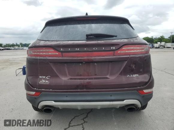 2016 Lincoln MKC Reserve with VIN 5LMTJ3DH7GUJ31756, listed as a Copart auction lot 58563035 with Not provided miles and Salvage title. Bid and sale history available at DreamBid. Image 6.
