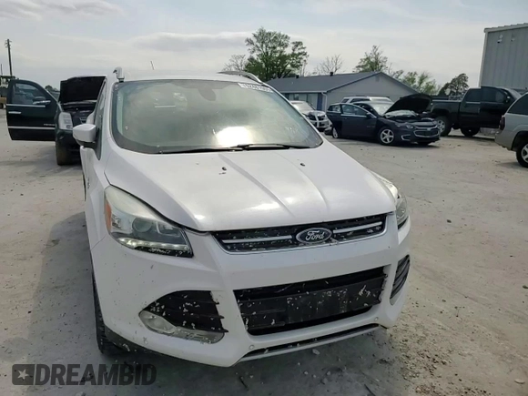 2015 Ford Escape Titanium with VIN 1FMCU0J96FUA49019, listed as a Copart auction lot 52481905 with 112,421 mi miles and Salvage Title. Bid and sale history available at carsss.com. Image 12.