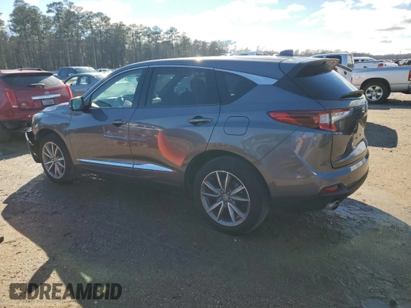 2021 Acura RDX Technology z VIN 5J8TC1H56ML000648, wystawiony jako Copart lot #46293425 z przebiegiem 53 538 mil mil oraz Szkoda całkowita • Salvage title. Historia ofert i sprzedaży dostępna na DreamBid. Obrazek 2.