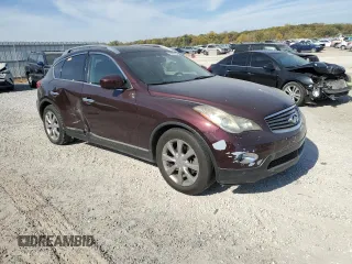 2011 Infiniti EX Journey with VIN JN1AJ0HRXBM850673, listed as a Copart auction lot 75427934 with 110,378 mi miles and Salvage Title. Bid and sale history available at DreamBid. Image 4.