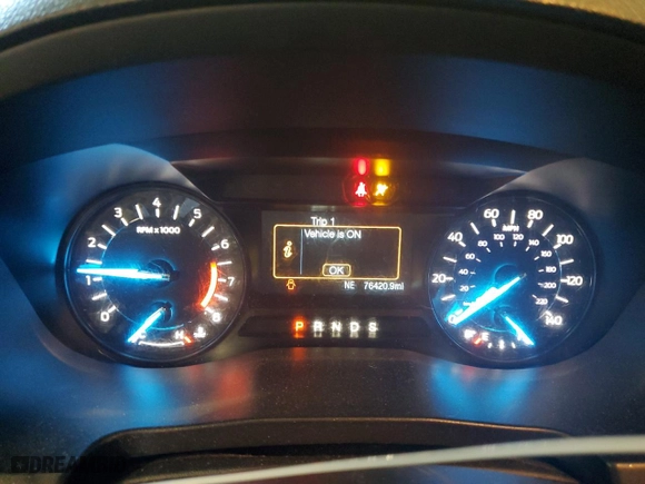 2018 Ford Explorer with VIN 1FM5K8B87JGA82850, listed as a Copart auction lot 78142084 with 76,420 mi miles and Salvage Title. Bid and sale history available at carsss.com. Image 9.