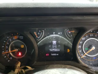 2024 Jeep Wrangler Sport with VIN 1C4PJXKNXRW233990, listed as a Copart auction lot 44586675 with 16,302 mi miles and Salvage title. Bid and sale history available at DreamBid. Image 9.