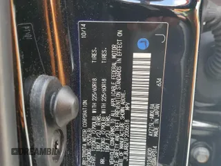 2015 Lexus NX 300h with VIN JTJBJRBZ1F2006518, listed as a Copart auction lot 56195375 with 38,529 mi miles and Salvage title. Bid and sale history available at DreamBid. Image 14.