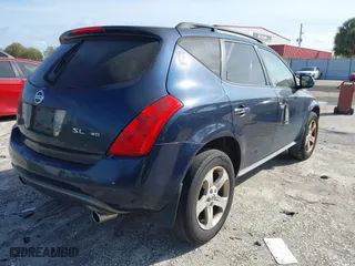 2005 Nissan Murano SL with VIN JN8AZ08W25W403652, listed as a IAAI auction lot 41706559 with 119,253 mi miles. Bid and sale history available at carsss.com. Image 4.