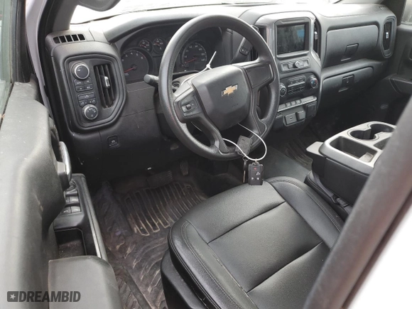 2019 Chevrolet Silverado 1500 Work Truck with VIN 1GCRYAEF3KZ397527, listed as a Copart auction lot 74936094 with 112,249 mi miles and Salvage Title. Bid and sale history available at carsss.com. Image 8.