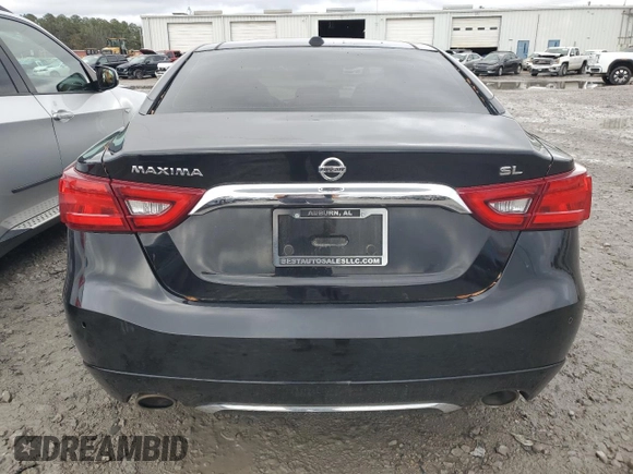 2017 Nissan Maxima SR with VIN 1N4AA6AP7HC419799, listed as a Copart auction lot 86616794 with 117,251 mi miles and Salvage title. Bid and sale history available at DreamBid. Image 6.