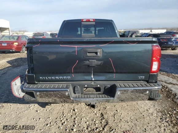 2017 Chevrolet Silverado 1500 LTZ with VIN 1GCVKSEC4HZ166902, listed as a Copart auction lot 42135345 with 139,344 mi miles and Salvage Title. Bid and sale history available at carsss.com. Image 6.