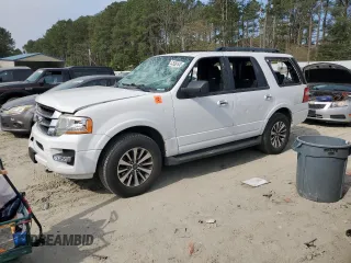 2015 Ford Expedition XLT with VIN 1FMJU1JT3FEF39744, listed as a Copart auction lot 53381645 with Not provided miles and Salvage title. Bid and sale history available at DreamBid. Image 1.