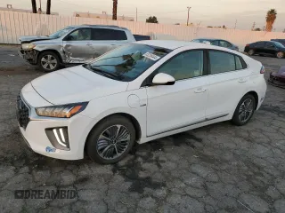 2020 Hyundai Ioniq SEL with VIN KMHC75LD2LU215280, listed as a Copart auction lot 83258444 with 40,600 mi miles and Salvage Title. Bid and sale history available at DreamBid. Image 1.