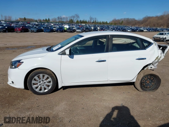 2016 Nissan Sentra S with VIN 3N1AB7AP6GL682465, listed as a IAAI auction lot 41865424 with 89,392 mi miles. Bid and sale history available at carsss.com. Image 14.