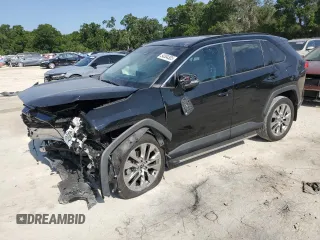 2021 Toyota RAV4 XLE Premium with VIN 2T3C1RFV0MW168143, listed as a Copart auction lot 54304305 with Not provided miles and Salvage title. Bid and sale history available at DreamBid. Image 1.