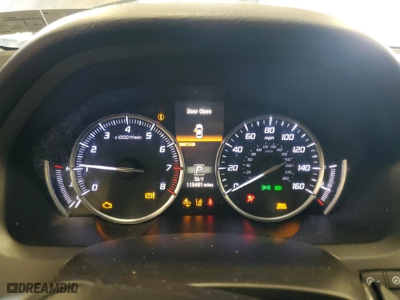 2019 Acura TLX w/Technology Pkg with VIN 19UUB2F46KA007759, listed as a Copart auction lot 47022415 with 115,481 mi miles and Salvage Title. Bid and sale history available at carsss.com. Image 9.