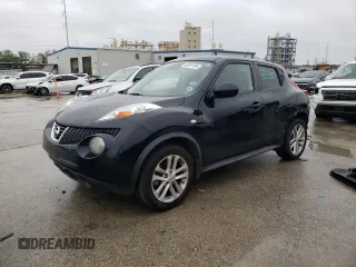 2013 Nissan Juke SV with VIN JN8AF5MR2DT225456, listed as a Copart auction lot 45491104 with 105,158 mi miles and Salvage Title. Bid and sale history available at carsss.com. Image 1.