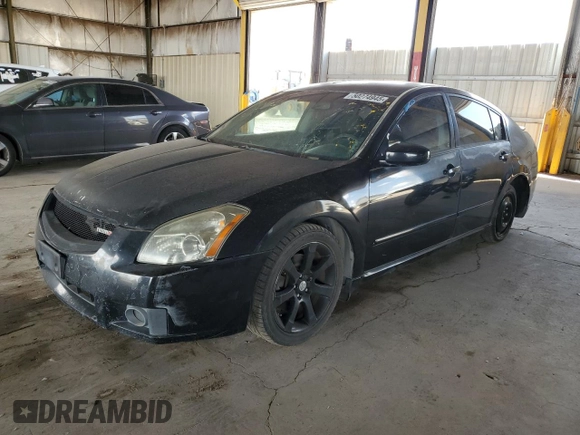 2007 Nissan Maxima 3.5 SE with VIN 1N4BA41E57C845156, listed as a Copart auction lot 50274945 with 0 mi miles and Clean Title. Bid and sale history available at carsss.com. Image 1.