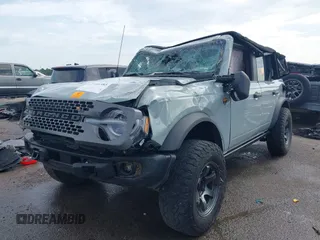 2022 Ford Bronco with VIN 1FMEE5DP1NLA97402, listed as a IAAI auction lot 42446383 with Not provided miles and . Bid and sale history available at DreamBid. Image 2.