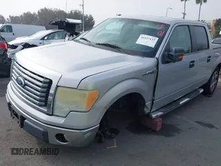 2010 Ford F-150 XL with VIN 1FTFW1CV1AFB35542, listed as a IAAI auction lot 41227137 with 59,530 mi miles. Bid and sale history available at carsss.com. Image 2.