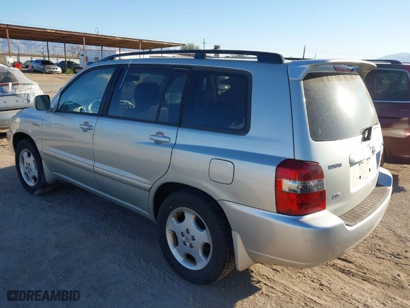 2005 Toyota Highlander with VIN JTEDP21A350050152, listed as a IAAI auction lot 41673415 with 195,221 mi miles. Bid and sale history available at carsss.com. Image 3.