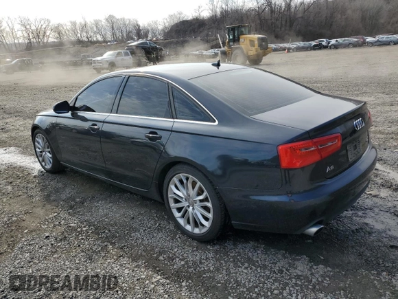 2012 Audi A6 Premium Plus с VIN WAUBGAFC6CN026375, выставлен на аукционе Copart как лот 50680345 с пробегом 157 088 миль миль и Чистый • Clean title. История ставок и продаж доступна на DreamBid. Изображение 2.