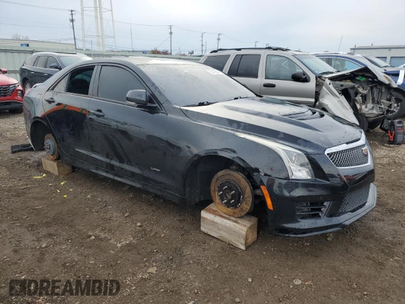 2016 Cadillac ATS-V z VIN 1G6AN5SYXG0153410, wystawiony jako Copart lot #82428484 z przebiegiem 73 771 mil mil oraz Szkody całkowita. Historia ofert i sprzedaży dostępna na DreamBid. Obrazek 4.