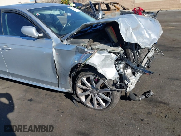 2014 Audi A4 Premium with VIN WAUAFAFL9EN024282, listed as a IAAI auction lot 41653451 with 120,142 mi miles. Bid and sale history available at carsss.com. Image 13.
