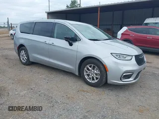 2024 Chrysler Pacifica Touring L with VIN 2C4RC1BG8RR132876, listed as a IAAI auction lot 42191207 with 48,988 mi miles and . Bid and sale history available at DreamBid. Image 1.