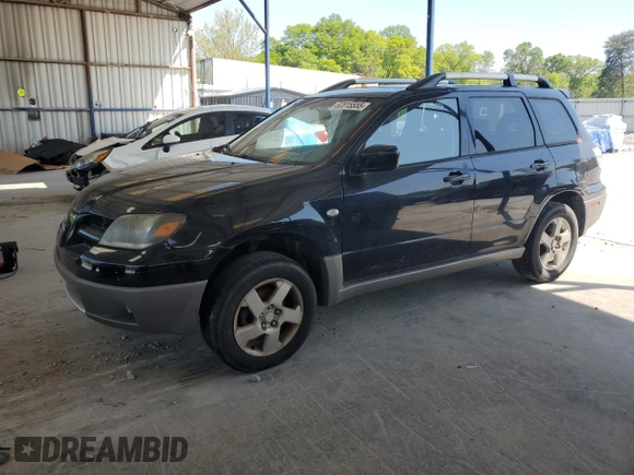 2003 Mitsubishi Outlander XLS with VIN JA4LX41G33U070921, listed as a Copart auction lot 52815555 with 118,342 mi miles and Clean Title. Bid and sale history available at carsss.com. Image 1.