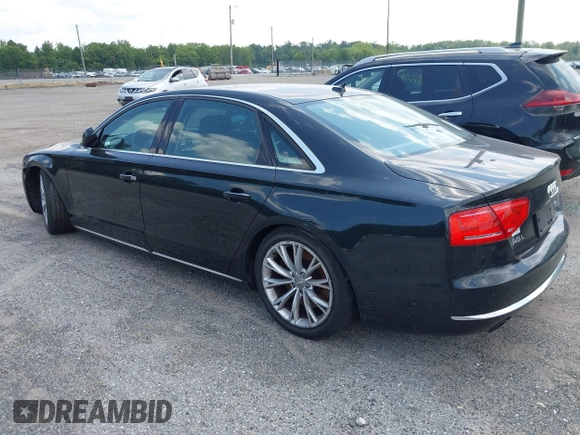 2012 Audi A8 with VIN WAURVAFD2CN002071, listed as a IAAI auction lot 42778424 with Not provided miles and . Bid and sale history available at DreamBid. Image 3.