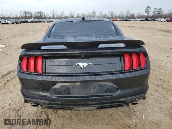 2020 Ford Mustang EcoBoost with VIN 1FA6P8THXL5150815, listed as a Copart auction lot 46851915 with 69,909 mi miles and Salvage Title. Bid and sale history available at carsss.com. Image 6.