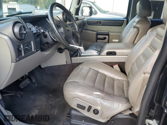 2004 Hummer H2 with VIN 5GRGN23U54H108629, listed as a Copart auction lot 78060184 with 227,696 mi miles and Salvage Title. Bid and sale history available at carsss.com. Image 7.